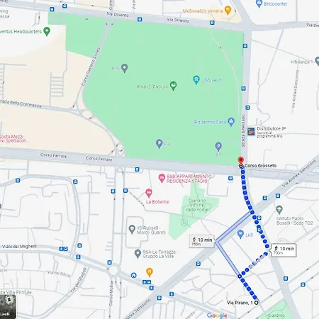 Apartmán Va Bin Parej - Intero - Allianz Arena Juventus Stadium & Reggia Di Venaria *